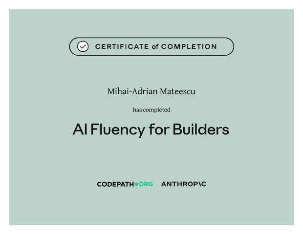 AI Fluency for Builders
